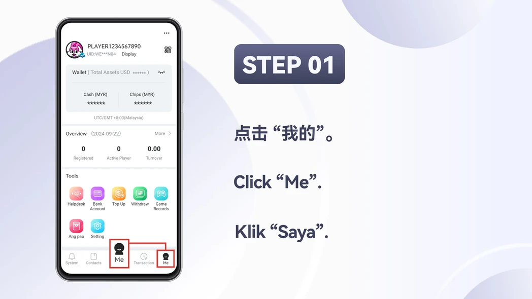 Winbox WINPAY Top Up Step 2